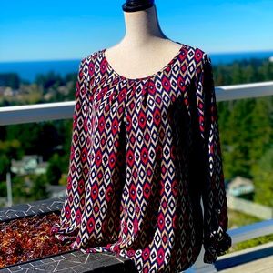 (L) Long Sleeve Blouse